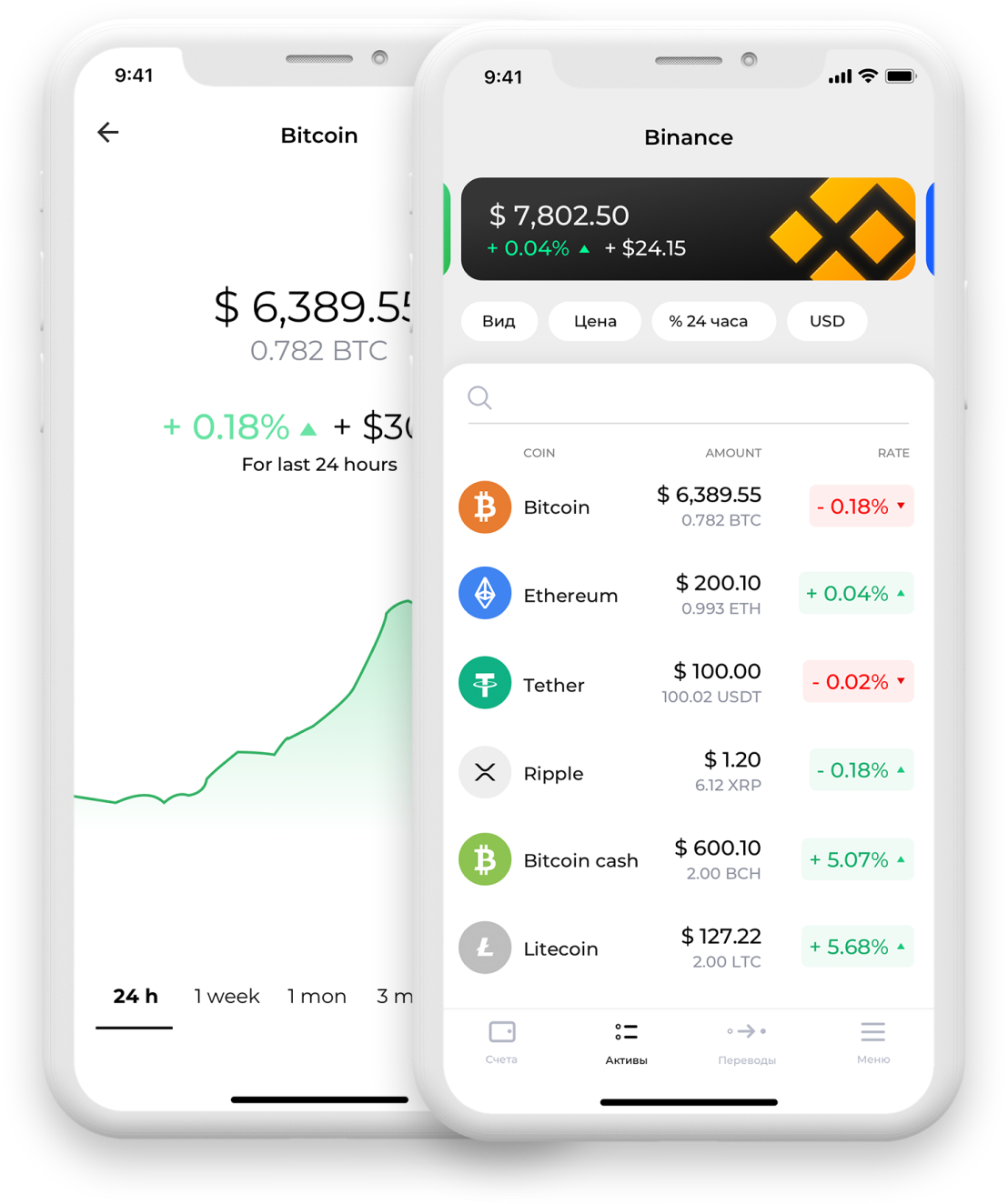 One app for all your crypto accounts